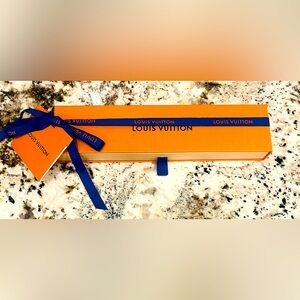 Authentic LV Box / Gift Card LV / LV Ribbon